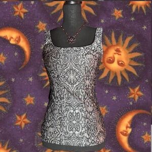 medieval Renaissance corset like cami tank top